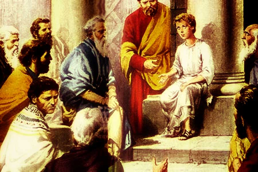 La aurora de la Conciencia, Jesús va al Templo