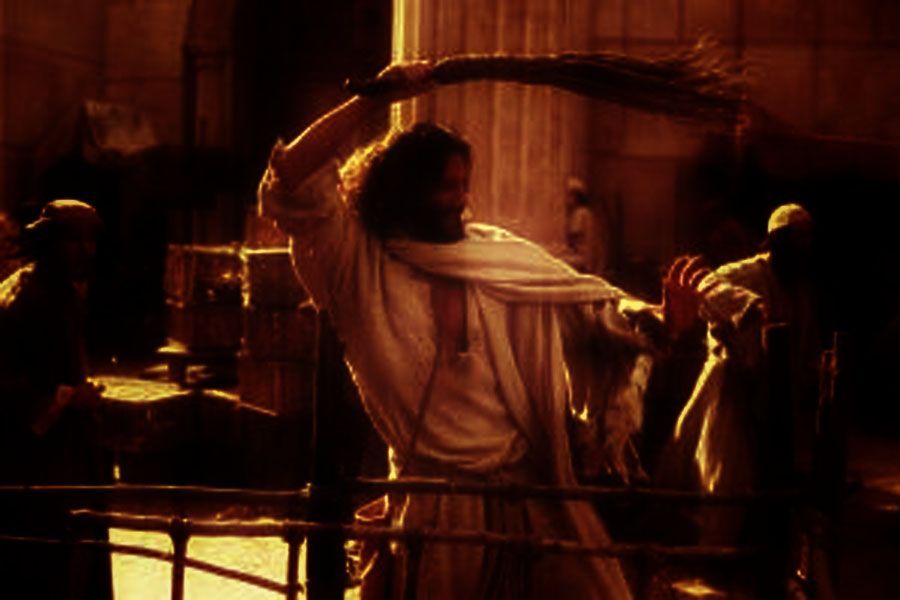 Jesús purifica el templo