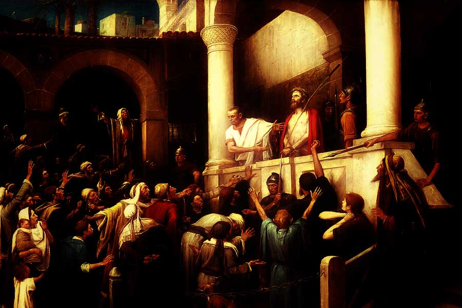 Poncio Pilato juzga a Jesús