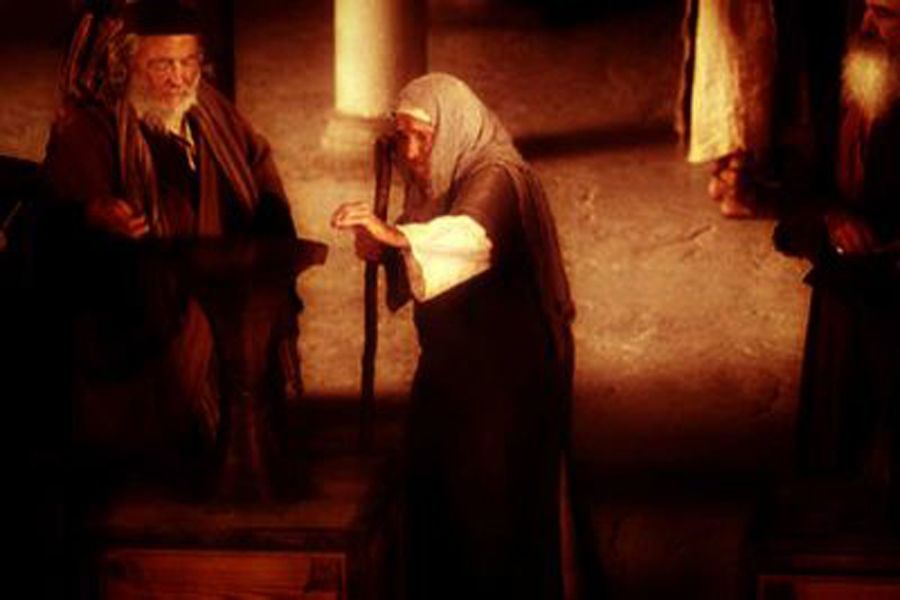 Jesús y la limosna